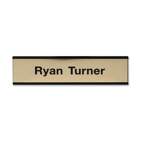 Xstamper Xecutives Black Aluminum Wall Signs
