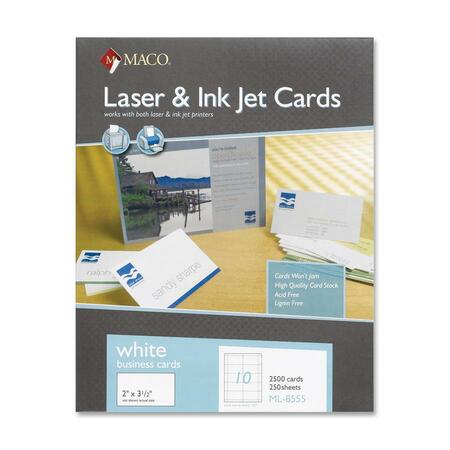MACO Micro-perforated Laser/Ink Jet Business Cards