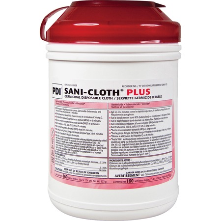 Wholesale Household Cleaners: Discounts on PDI Nice Pak Sani-Cloth Plus Germicidal Cloth Wipes NICPSCP077072