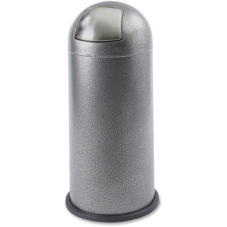 Safco Push-top Dome Speckled Waste Receptacle