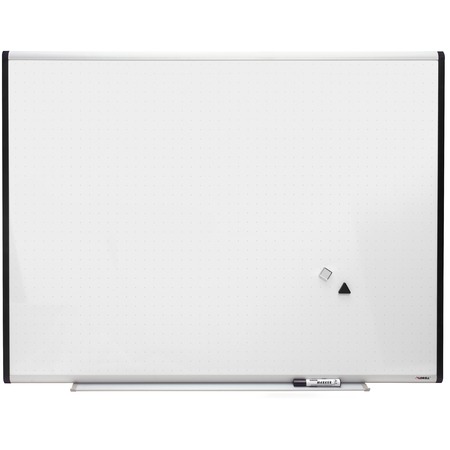 Lorell Magnetic Dry erase Grid Lines Marker Board