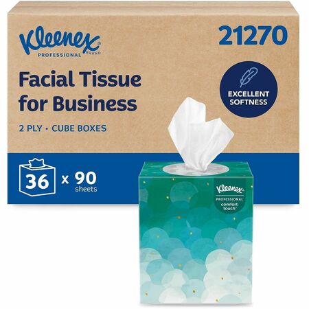 Wholesale Kleenex Facial Tissues: Discounts on Kleenex Upright Box Facial Tissue KCC21270CT