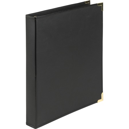 Samsill Leatherlike Classic Collection Round Ring Binder