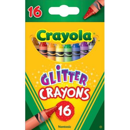 Wholesale Crayola BULK Crayons: Discounts on Crayola 16-ct Glitter Crayons CYO523716
