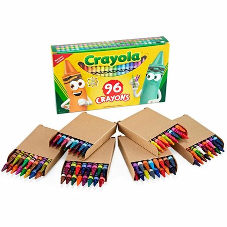 Wholesale Crayola BULK Crayons: Discounts on Crayola Built-in Sharpener 96 Count Crayons CYO520096