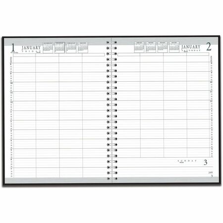 Wholesale Daily Appointment Books: Discounts on House of Doolittle 4-Person Embossed Cover Daily Appointment Book HOD28202