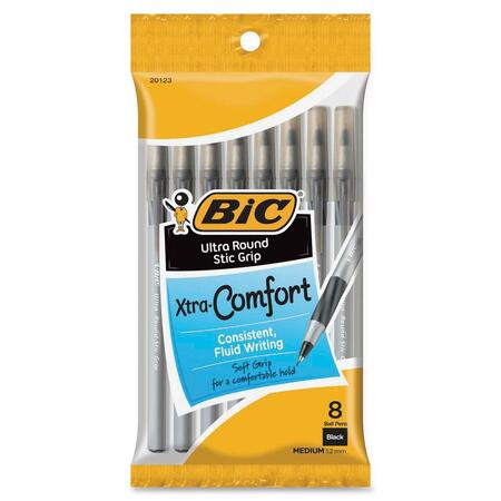 Wholesale BIC Round Stic Comfort Grip Pen: Discounts on BIC Ballpoint Pens BICGSMGP81BK