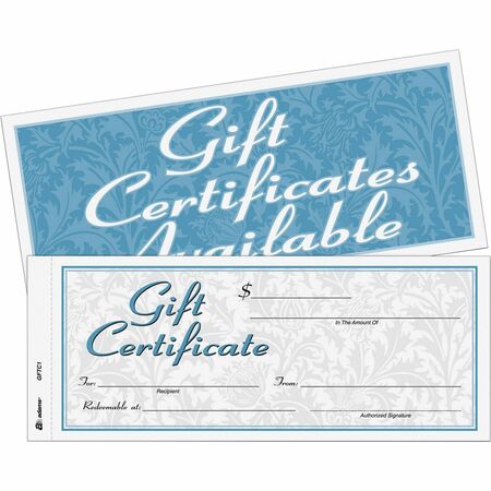 Adams Two-part Carbonless Gift Certificates ABFGFTC1