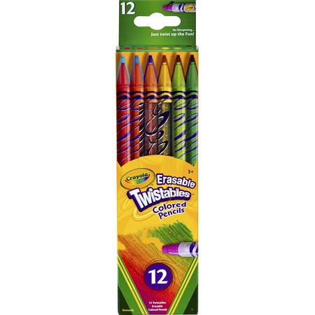 Wholesale Crayola BULK Colored Pencils: Discounts on Crayola Erasable Twistables Colored Pencils CYO687508