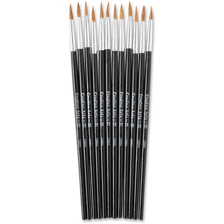 Wholesale Paint Brushes/Rollers & Accessories: Discounts on CLI Size 4 Water Color Pointed Brushes LEO73504