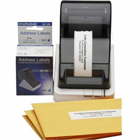SLP-FLW Seiko White File Folder Labels for SLP-450 Smart Label Printer SLP450