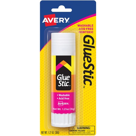 Wholesale Writing & Glue Sticks: Discounts on Avery Washable Permanent Glue Stic AVE00191