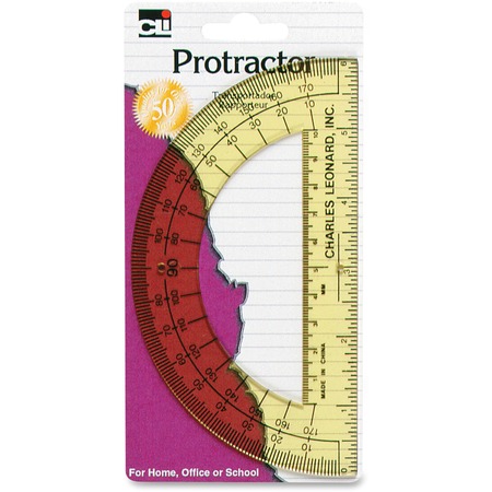 Wholesale Geometrical Products: Discounts on CLI 6" Open Center Protractor LEO80600