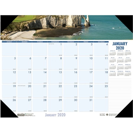 Wholesale Desk Pads: Discounts on House of Doolittle EarthScapes Coastlines Desk Pad HOD1786