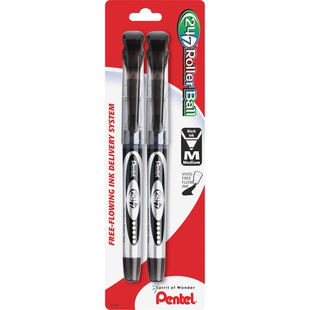 Wholesale Rollerball Pens: Discounts on Pentel 24/7 Rollerball Pens PENBLD97BP2A