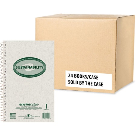 Wholesale Subject Notebooks: Discounts on Roaring Spring Environotes Wirebnd 1-Sub Notebook ROA12001