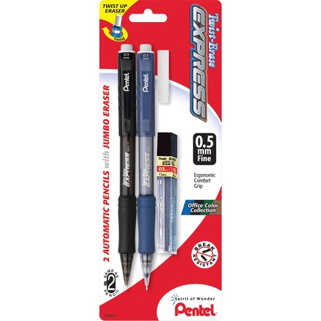 Wholesale Mechanical Pencils: Discounts on Pentel Twist-Erase Express Automatic Pencils PENQE415LEBP2