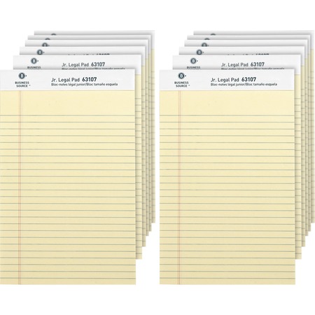 Wholesale Pads: Discounts on Business Source Micro - Perforated Legal Ruled Pads - Jr.Legal BSN63107
