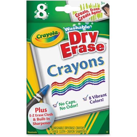 Wholesale Crayola BULK Crayons: Discounts on Crayola Washable Dry-Erase Crayons CYO985200
