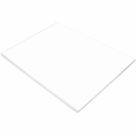 Construction Paper, White, 12 x 18, 50 Sheets - PAC103058, Dixon  Ticonderoga Co - Pacon