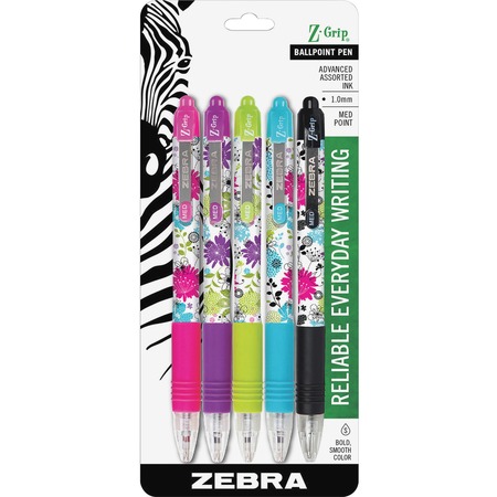 Zebra Pen Z-Grip Daisies Ballpoint Pen