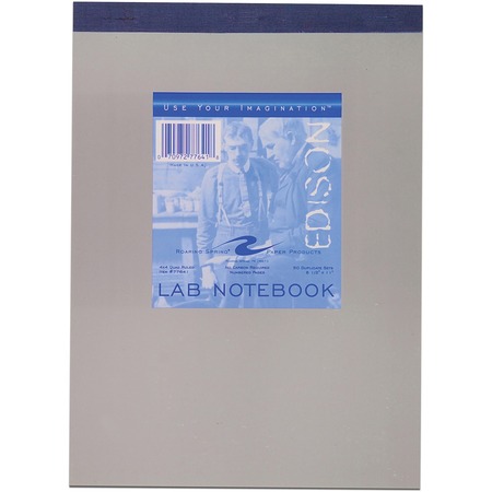 Lab Notebook 100 Pages Permanent Side Bound Glued (Copy Page Perforated)