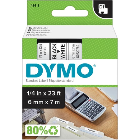 Wholesale Label Tapes: Discounts on Dymo D1 Electronic Tape Cartridge DYM43613