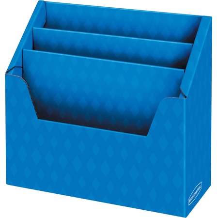 Wholesale Racks & Organizers: Discounts on Fellowes Bankers Box 3 Compartment Folder Holders FEL3381001