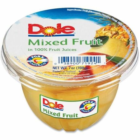 Wholesale Snacks & Cookies: Discounts on Dole Mixed Fruit Cups DFC71924