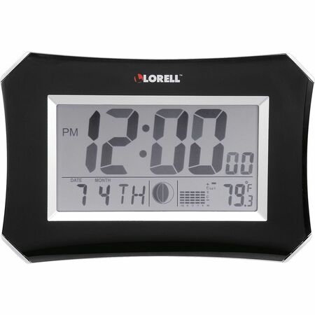 Wholesale Clocks: Discounts on Lorell LCD Wall/Alarm Clock LLR60998