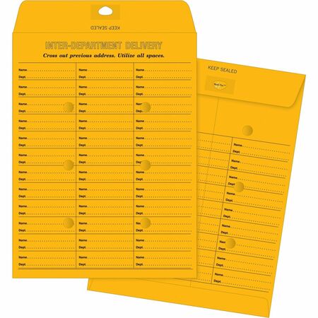 Wholesale Interdepartmental Envelopes: Discounts on Business Source 28lb Kraft Interdepartmental Envelopes BSN04547