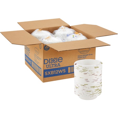 Wholesale Dixie Plates: Discounts on Dixie Pathway Heavyweight Paper Bowls DXESXB12WSCT