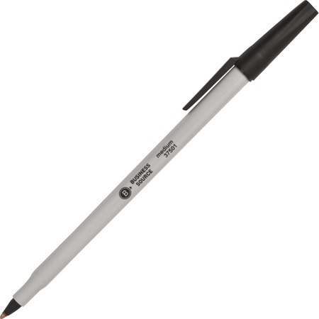 Wholesale Pens: Discounts on Business Source Medium Point Ballpoint Stick Pens BSN37501