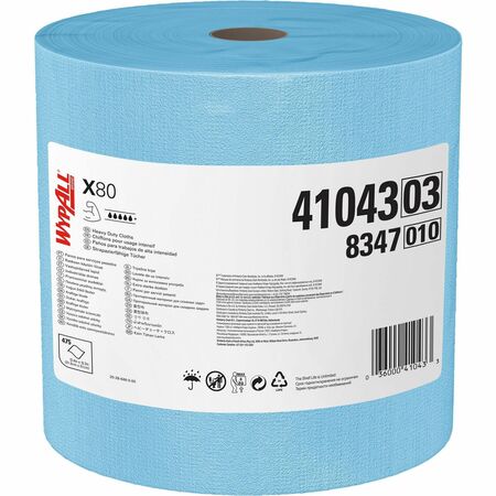 Wypall X80 Blue Wipers Jumbo Roll