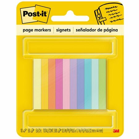 Post it® Page Markers 12W Bright Colors