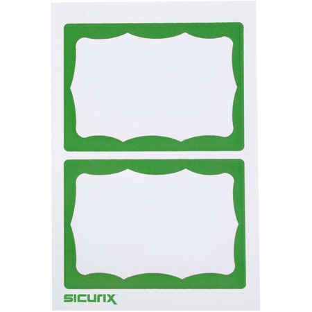 Wholesale Sign & Name Plates: Discounts on Baumgartens SICURIX Self-adhesive Visitor Badge BAU67646