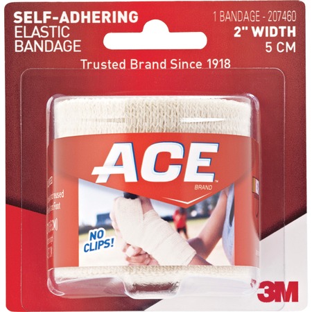 Ace Self-adhering Square Elastic Bandage MMM207460