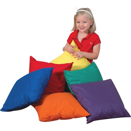 Childrens Factory Foam-filled Square Floor Pillow