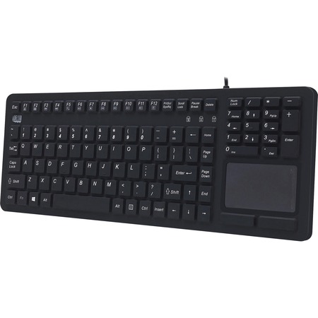 Adesso Antimicrobial Waterproof Touchpad Keyboard ADEAKB270UB