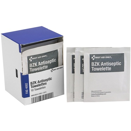 Wholesale Cleaners, Ointments, Creams Wipes, Pads & Packets: Discounts on First Aid Only BZK Antiseptic Towelettes FAOFAE4002