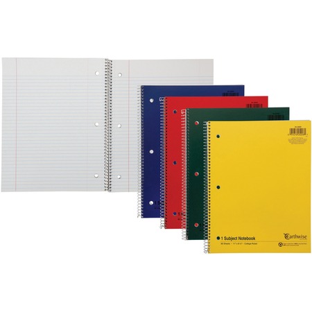 Wholesale Spiral Notebooks: Discounts on Ampad Oxford Earthwise Recycled 3HP Notebooks - Letter OXF25206