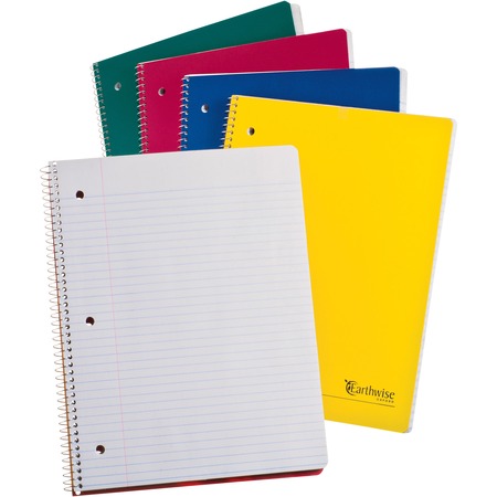 Wholesale Spiral Notebooks: Discounts on Ampad Oxford Earthwise Recycled 3HP Notebooks - Letter OXF25207