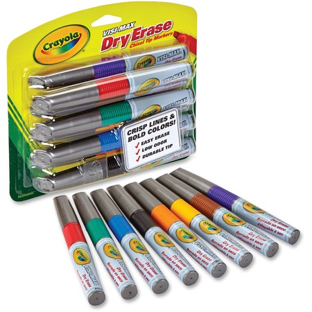Wholesale Crayola BULK Dry Erase Markers: Discounts on Crayola Visi-Max Dry Erase Markers CYO988900