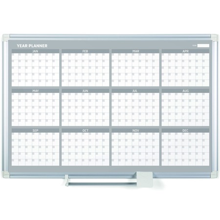 MasterVision 36 12-month Calendar Planning Board