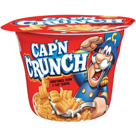 Quaker Oats CapN Crunch Corn/Oat Cereal Bowl