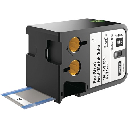 Wholesale Wire & Cable Labels: Discounts on Dymo XTL Pre-Sized Heat-Shrink Tube Cartridge DYM1868717