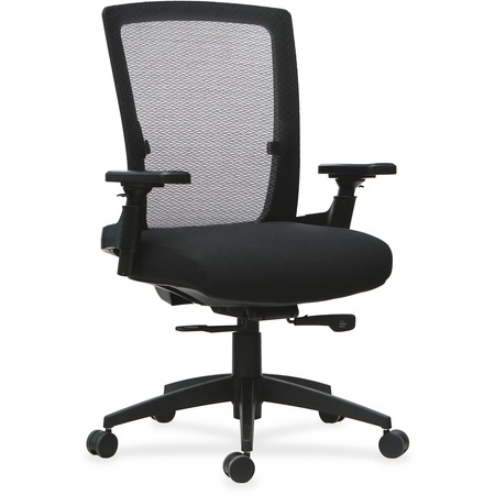 Lorell 3D Rotation Armrests Mid-back Chair