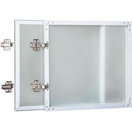 Wholesale Furniture Collection: Discounts on Lorell Wall-Mount Hutch Frosted Glass Door LLR59577