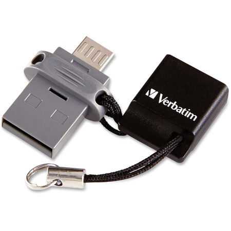 Verbatim 64GB Store n Go Dual USB Flash Drive for OTG Devices