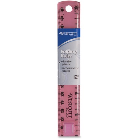 Westcott 12 in. Plastic Ruler